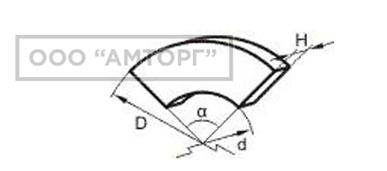 Сектор фрикционный  525-96-1 фото 1