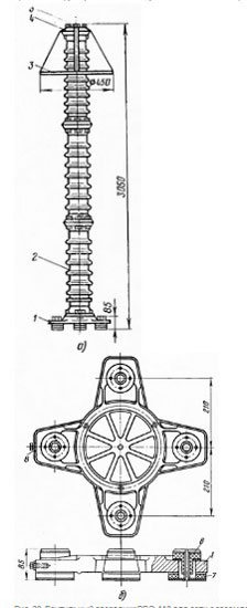 Рис.1. Схема разрядника РВС-110 У1