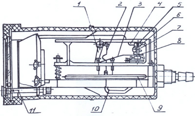 Рис.1. Чертеж напоромера НМП-52